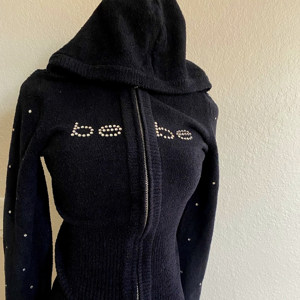 Bebe Hoodie zip sweater